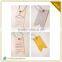 Top Sale High Quality Paper Hang Tags For Clothing