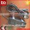 Wall Mount Partition Power Socket with Universal Plug and USB Charger