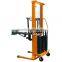 Hydraulic Electric Drum Lifting Stacker with Manual Tilting