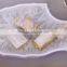 Rectangle Electroplated Quartz Druzy Connector Gold Gemstone Jewelry
