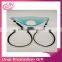 High Quality Free sample Wine Lanyard Glass Holder Rhinestone Neck and rubber Wine Yoke
