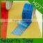 Custom blue security tape materials of PET ,Tamper Evident security tape