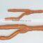 Red copper branch pipe