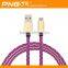 Custom logo high charging speed OD4.0 mini usb data cable