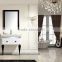 Modern white bathroom vanity furniture with twin sinks solid wood bathroom vanity WTS856