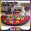 Large 57" Baby Kids Play Floor Mat Toy Storage Bag Organizer Quickly Easily Folds Up, Perfect for Building Blocks DE00018