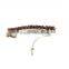 MYLOVE vintage factory women brown ribbon hair accessory