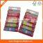 Fluorescent transparent sticky notes, pet index in plastic box