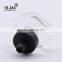 Clear Zinc Alloy Furniture Cabinet Wardrobe Octagonal Crystal Knob