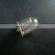 18x25mm vintage brass cover glass tube dome pendant charm DIY supplies findings 1810243