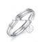3MM-5MM Stainless steel round simple ring fashion couple ring wedding jewelry 6260460