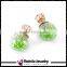 Plastic Ball Stud Double Sided Earrings