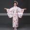 Japanese cotton flower designs sexy kimono uniform