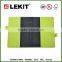 a5 green pu leather diary case, leather diary holder