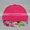 New Style Custom Embroidery Customize Snapback Caps Flat Bill Hip Hop Cap Plain Snapback Caps