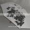 Designed printng Chinese painting 5-foldable umbrella