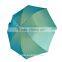 Aluminum shaft bright promotional rain umbrella