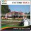 Second hand Garden party marquee tent manufacturer china with clear pvc windows 15x35m