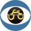 High flux RYG bicycle traffic light lens