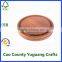 Round Wooden Bases for Glass Dome Tables