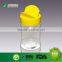 food grade empty clear pp plastic cap pet clear spice jar plastic