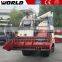 88HP World Brand 4LZ-4.0E kubota rice combine harvester for sale