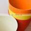 Wholesale cheap small colored biodegradable plant fiber pots