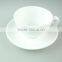 cheap white porcelain coffee tea set tableware cup and saucer