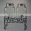 Yorkshare Design Twins Dispenser With Metal Stand
