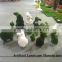 different moss topiary,high quality moss grass with kinds of shapes