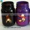 Pumpkin glass container for candles for Holloween Gifts