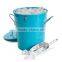 Wholesale Metal Ice Bucket with Lid and Scoop