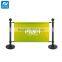 Advertising banner cafe barrier Outdoor queue line stand
