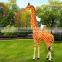  promotion wholesale fiberglass giraffe animal resin sculptures