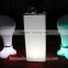 Rechargeable battery disco modern glowing furniture with IR remote control