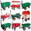 wooden baby wagon garden wooden tool cart with tent TC1812M