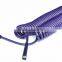 great flexibility PU shrinkable tube with quick connector for pnuematic field