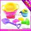 children plastic beach bucket