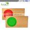 Best-selling products new design rectangular and silica gel bamboo cutting board