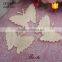 Lovely beautiful small ivory butterfly applique for girl dresses