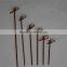 2014 Natural christmas decoration bamboo twisted knot picks