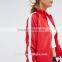 fashion college student high neck long sleeves tracksuit