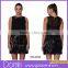 New Designs Fake Leather Three-Layers Tassel Skirt Short Skirt Mini Women Dress Skirts