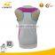 Women sleeveless round collar t-shirt