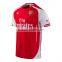 Kroad customized heat transfer v neck soccer shirts, dry fit and qucik dry soccer jersey