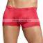 Promotion cheap fashion men plain shorts silk boxer shorts
