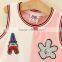 2017 Cheaper Kids Dress Sequins Fancy Pattern Sleeveless Dress