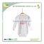 China cotton white babies nightwear/baby layette/baby bodysuit