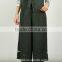 china suppliers women tie waist trim gaucho pants