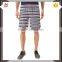 High Quality China Manafacturing Wholesale Stripped Sweat Shorts in Hot Season
